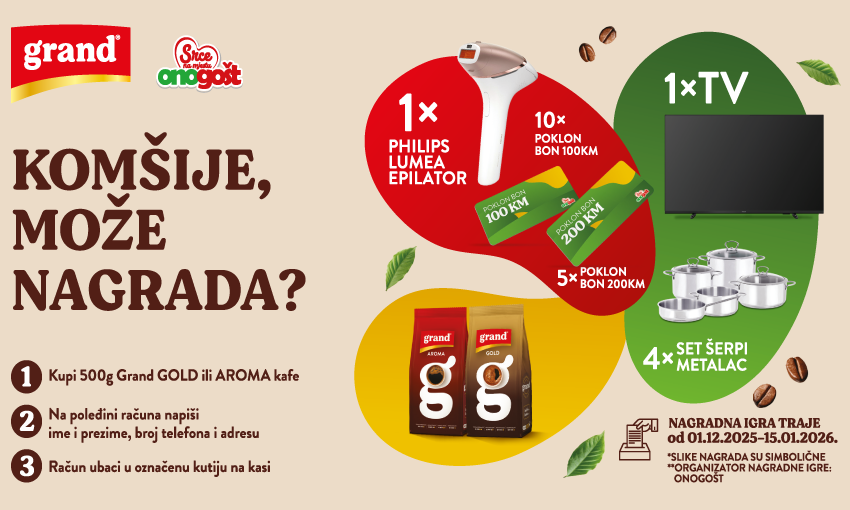 Nagradna igra Grand kafa
