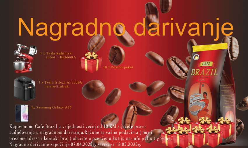 Nagradna igra Kafa Brazil