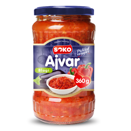 Ajvar blagi Soko 360g