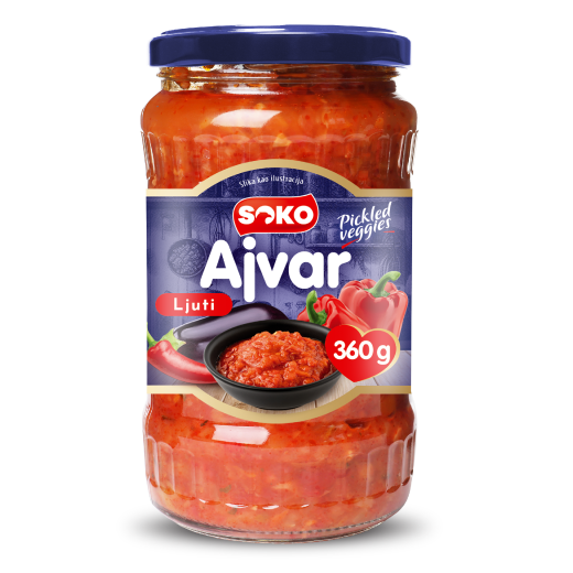 Ajvar ljuti Soko 360g