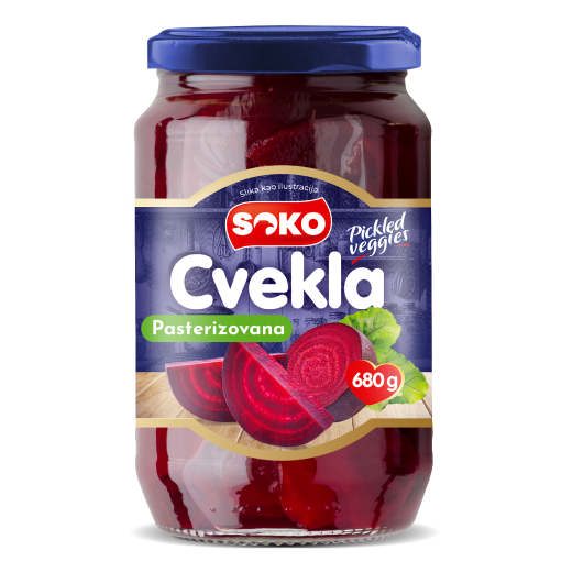 Cvekla pasterizovana Soko 680g